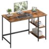 Bureau d'Ordinateur VASAGLE en Marron et Noir Bureau d'Ordinateur VASAGLE en Marron et Noir