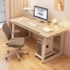 Bureau Gamer Élégant en Bois Épuré
