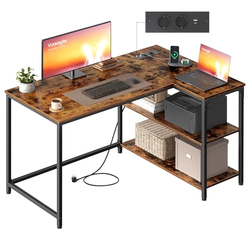 Bureau Gaming en L avec Rangement