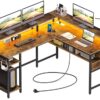 Bureau Gaming Rolanstar avec LED RGB