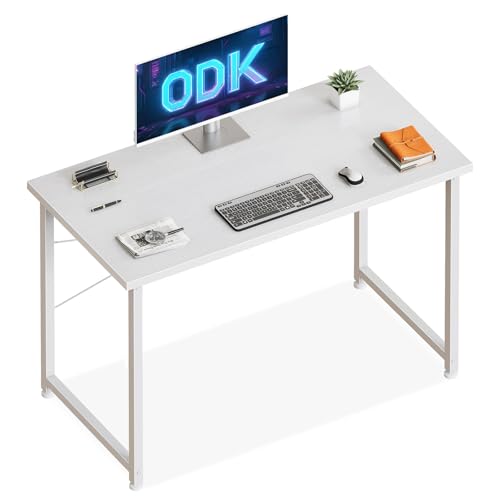 Bureau Informatique ODK 100x48cm Blanc