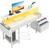 Bureau Informatique Rolanstar 143 cm avec LED Bureau Informatique Rolanstar 143 cm avec LED