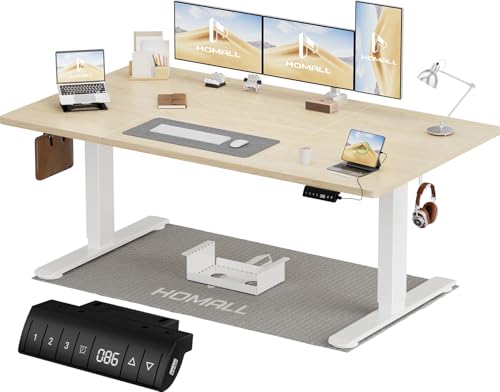 Bureau Électrique Réglable 160x80 cm