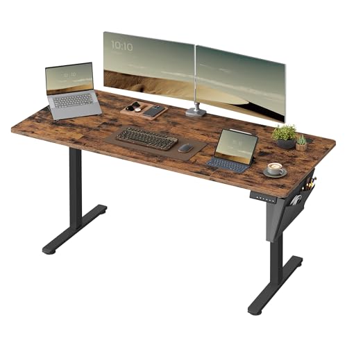 Bureau Électrique Réglable en Hauteur 160x70 cm