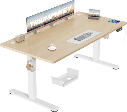 Bureau Réglable en Hauteur 160x80 cm