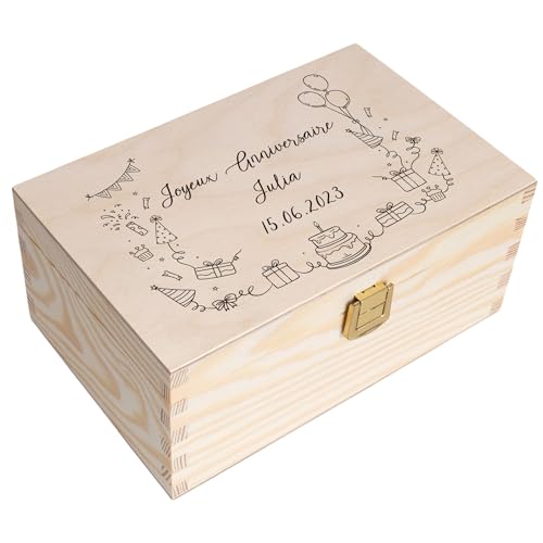 Cadeau Personnalisé en Bois pour Anniversaire Cadeau Personnalisé en Bois pour Anniversaire
