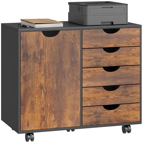 Caisson de Bureau Mobile 5 Tiroirs