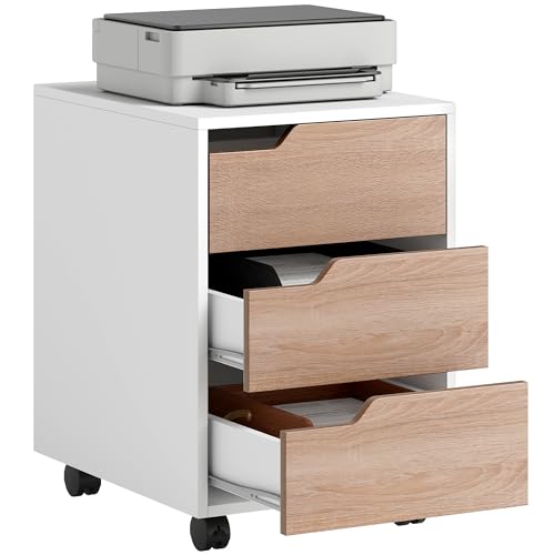 Caisson de bureau mobile avec 3 tiroirs Caisson de bureau mobile avec 3 tiroirs