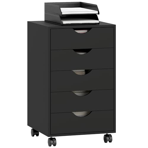 Caisson de Bureau Mobile avec 5 Tiroirs