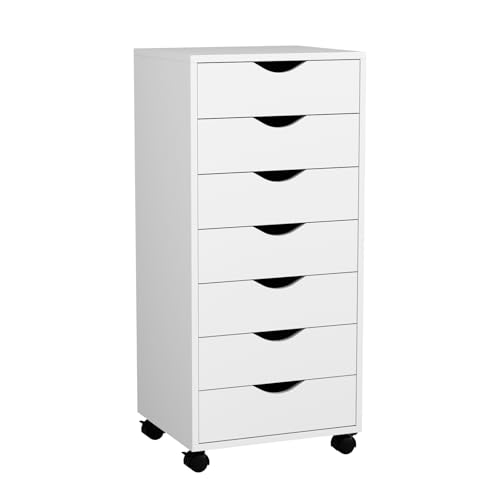 Caisson de Bureau Mobile avec 7 Tiroirs
