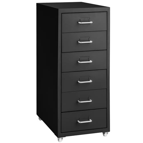 Caisson de Bureau Métallique TecTake