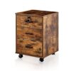 Caisson de Bureau à Roulettes avec Tiroirs Caisson de Bureau à Roulettes avec Tiroirs