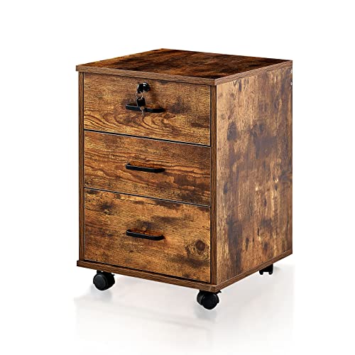 Caisson de Bureau à Roulettes avec Tiroirs
