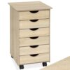 Caisson de Bureau à Roulettes Chic Caisson de Bureau à Roulettes Chic