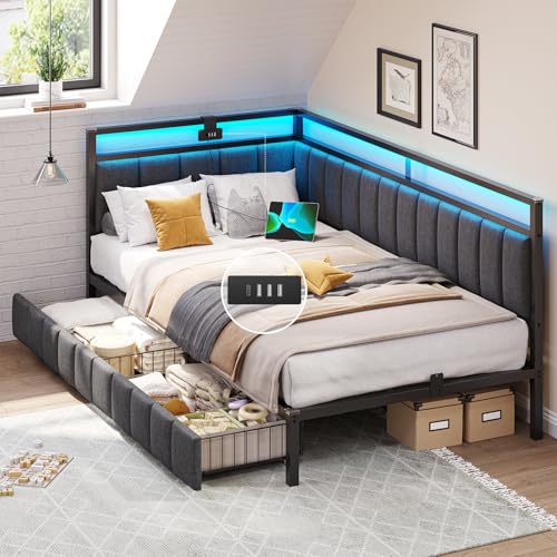 Canapé-lit 90x190 avec LED USB Canapé-lit 90x190 avec LED USB