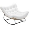 Chaise à Bascule en Forme d'Œuf Chaise à Bascule en Forme d'Œuf