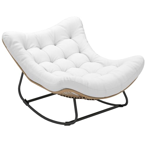 Chaise à Bascule en Forme d'Œuf Chaise à Bascule en Forme d'Œuf