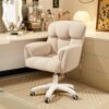 Chaise de Bureau Ergonomique Beige Ajustable Chaise de Bureau Ergonomique Beige Ajustable