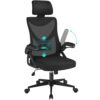 Chaise de Bureau Ergonomique en Maille Noir Chaise de Bureau Ergonomique en Maille Noir