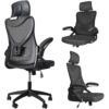 Chaise de Bureau Ergonomique Noir Ajustable Chaise de Bureau Ergonomique Noir Ajustable