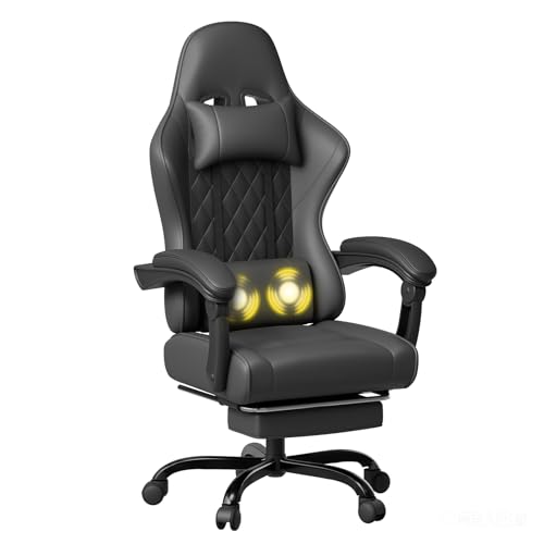 Chaise Gaming Ergonomique avec Massage Chaise Gaming Ergonomique avec Massage