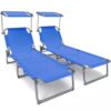 Chaise Longue Bain de Soleil Inclinable