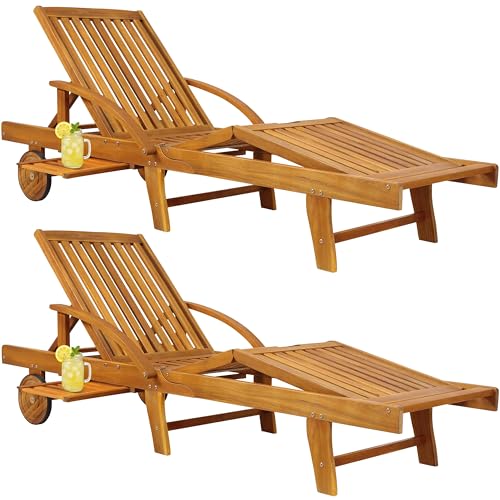 Chaise Longue Jardin Tami Sun en Acacia Chaise Longue Jardin Tami Sun en Acacia