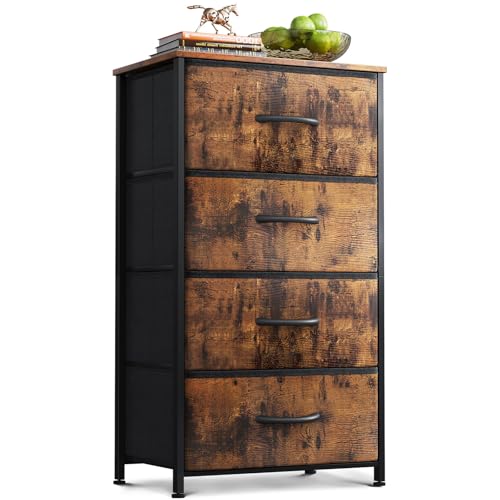 Coleshome Petite Commode Adulte avec 4 Tiroirs Coleshome Petite Commode Adulte avec 4 Tiroirs