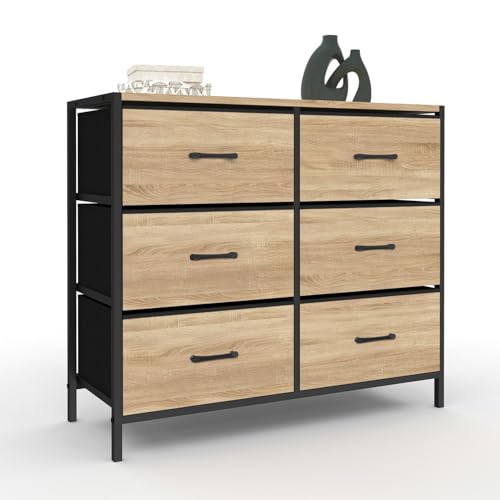 Commode 6 Tiroirs Design Industriel Utah Commode 6 Tiroirs Design Industriel Utah