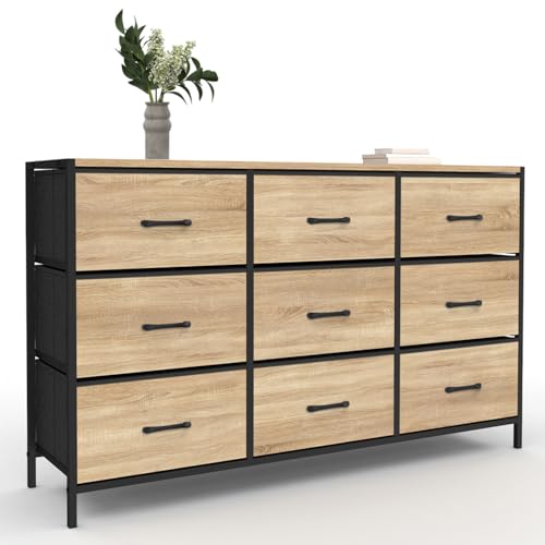 Commode 9 Tiroirs Design Industriel UTAH Commode 9 Tiroirs Design Industriel UTAH