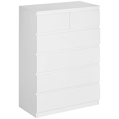 Commode Modernes 6 Tiroirs en Bois Commode Modernes 6 Tiroirs en Bois