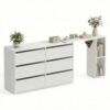 Commode Modulaire SONGMICS HOME Blanc Neige Commode Modulaire SONGMICS HOME Blanc Neige
