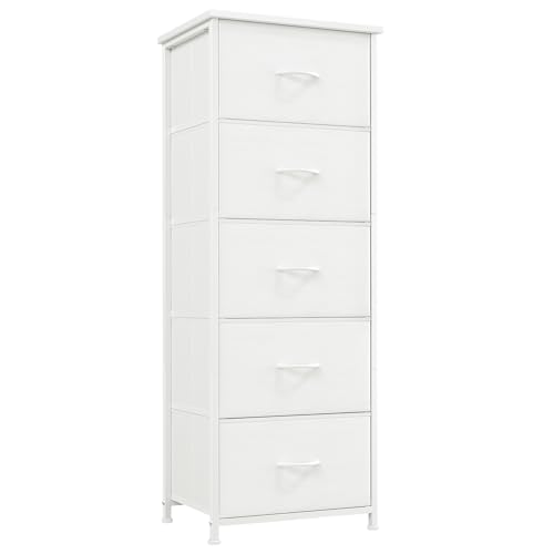 Commode Somdot à 5 Tiroirs en Tissu Commode Somdot à 5 Tiroirs en Tissu