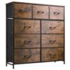 Commode WLIVE 9 Tiroirs en Tissu
