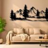 Décoration Murale 3D Vailla Montagne