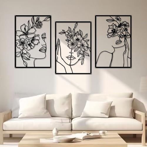 Decoration Murale Métal Noir Minimaliste Decoration Murale Métal Noir Minimaliste