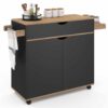 Desserte de cuisine COSY XXL noire Desserte de cuisine COSY XXL noire