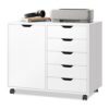 DEVAISE Caisson de Bureau 5 Tiroirs DEVAISE Caisson de Bureau 5 Tiroirs