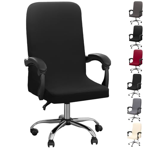 Dioxide Housse de Chaise de Bureau Noir Dioxide Housse de Chaise de Bureau Noir