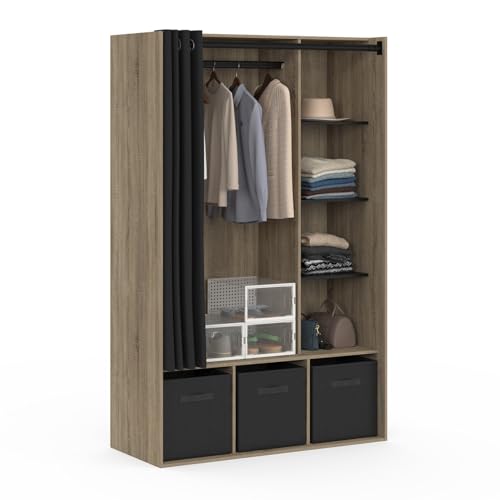Dressing Penderie Diane en Hêtre