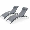 Duo de Bains de Soleil Louisa Anthracite Duo de Bains de Soleil Louisa Anthracite