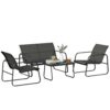 Ensemble de Jardin 4 Pièces Modernes