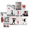 Ensemble de Peintures Multi-Panneaux Banksy