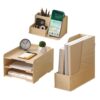 Ensemble de rangement en bois pour bureau Ensemble de rangement en bois pour bureau