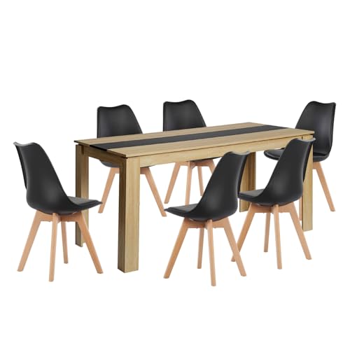 Ensemble de salle à manger en chêne
