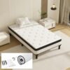 Ensemble Matelas et Sommier TEENO 90x190cm