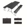Ensemble Table et Bancs Pliants de Jardin Ensemble Table et Bancs Pliants de Jardin