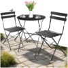 Ensemble Table Ronde et Chaises Pliantes Ensemble Table Ronde et Chaises Pliantes