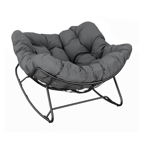 Fauteuil à Bascule en Forme d'Œuf Fauteuil à Bascule en Forme d'Œuf