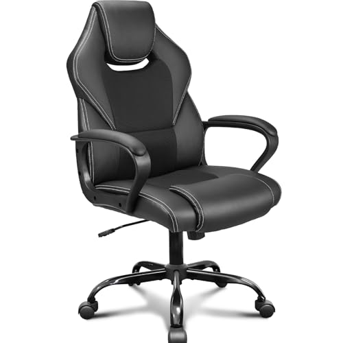Fauteuil de Bureau Ergonomique en Cuir PU Fauteuil de Bureau Ergonomique en Cuir PU